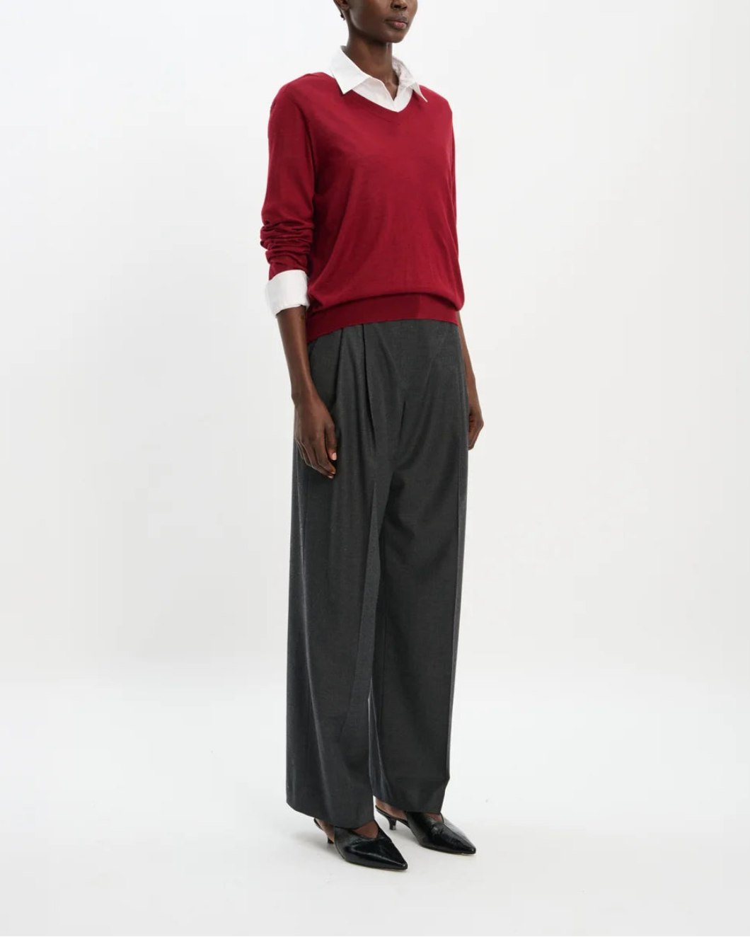 ARCH 4 marisol Sweater in Ancora on figure side