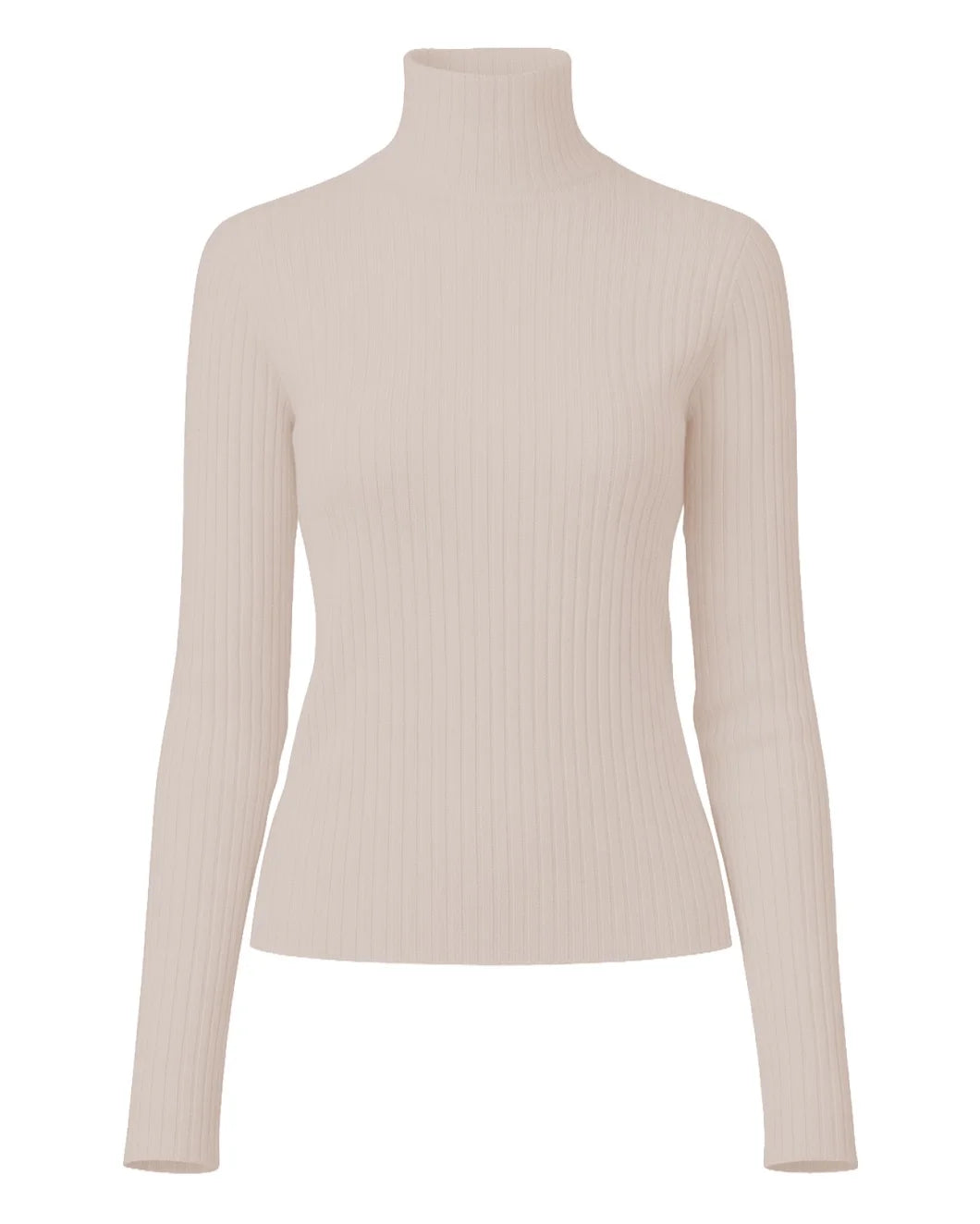 ARCH4 ariana sweater beige front isolated