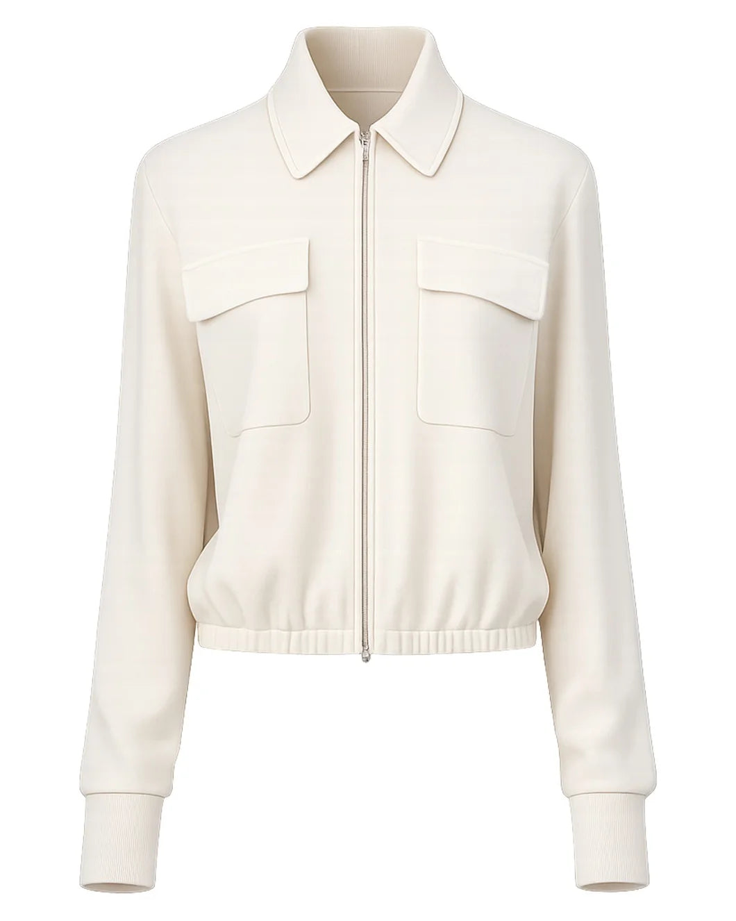 ARCH4 alysham jacket ivory front isolated