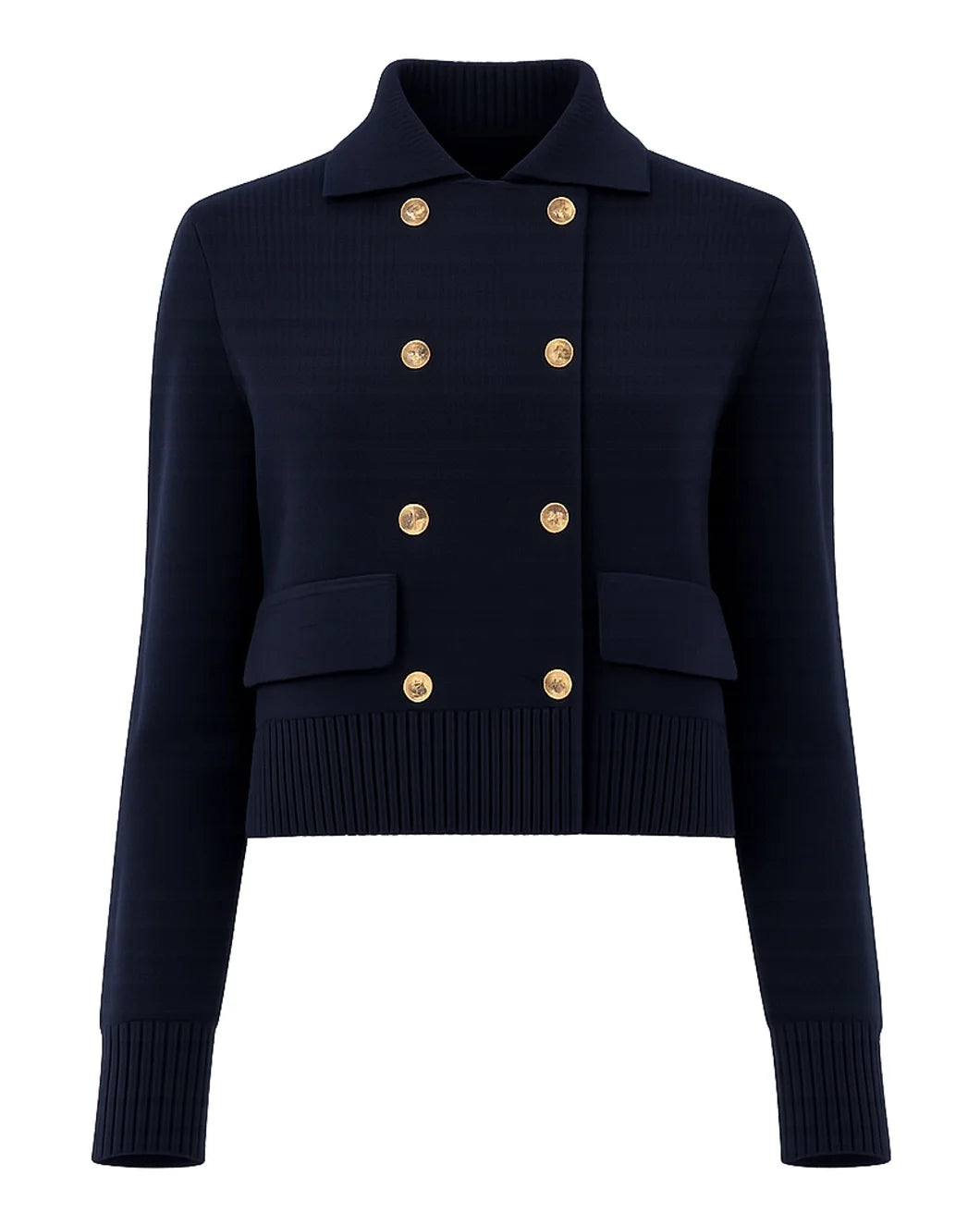 ARCH4 mire jacket navy blue front isolated