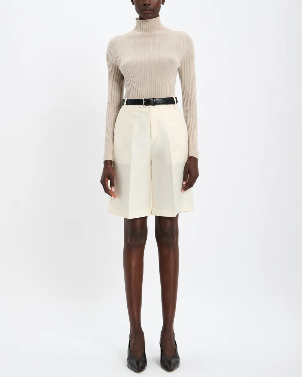 ARCH4 Ariana Sweater Feather On Fig Front