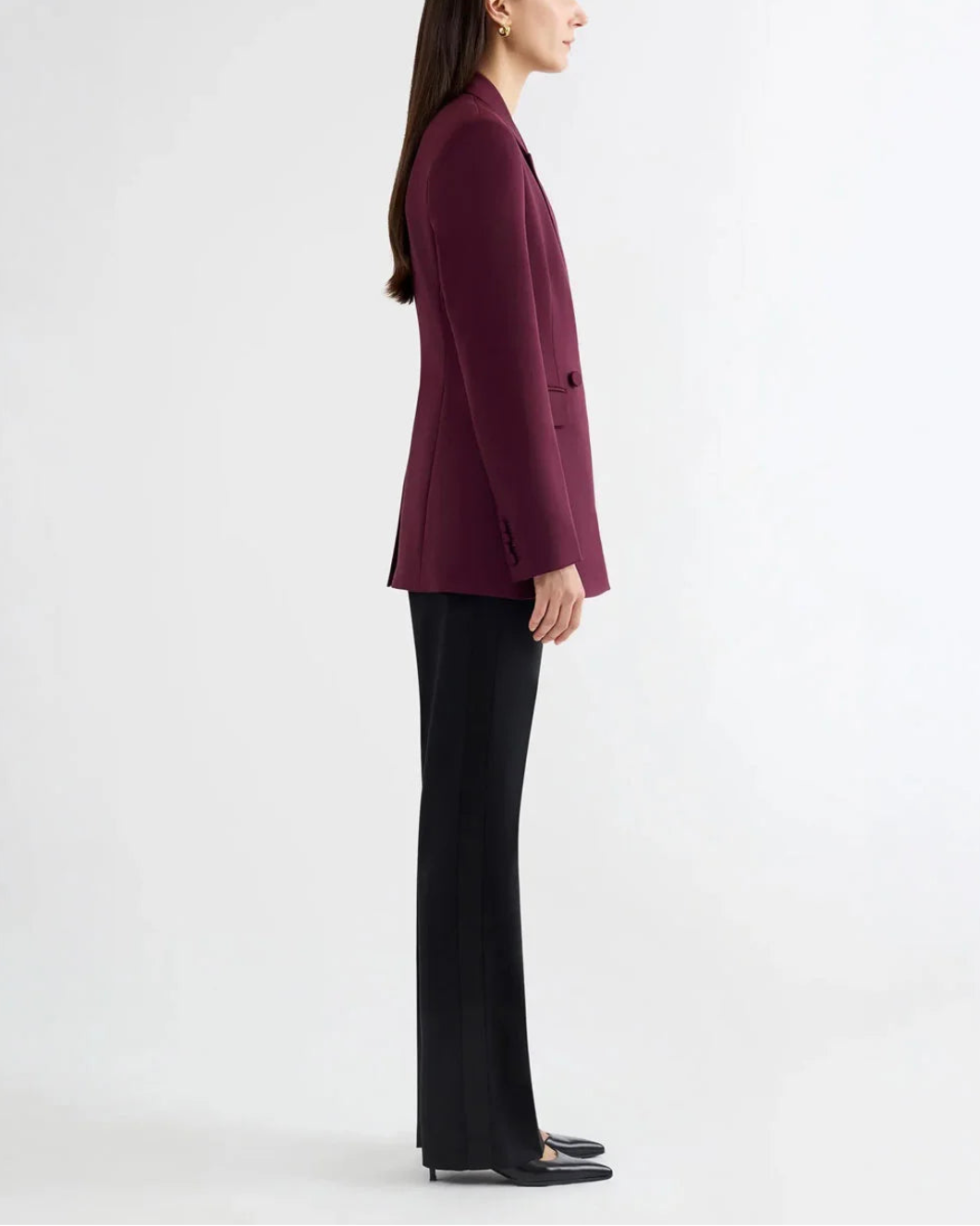 ARGENT Cooper Blazer on figure side
