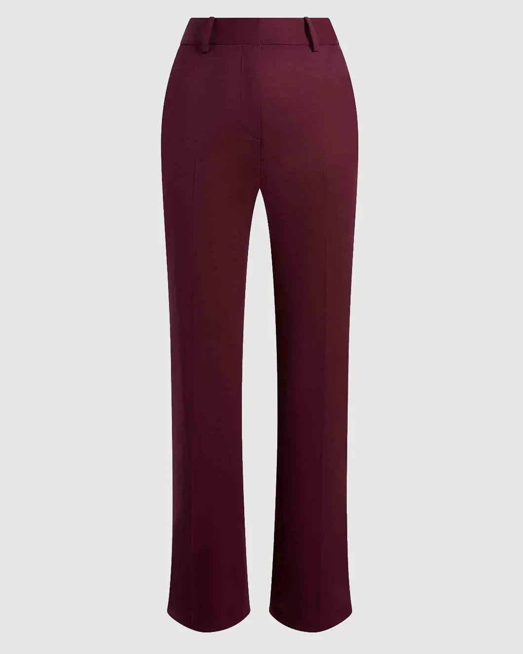 ARGENT Straight Leg Trouser dark plum isolated