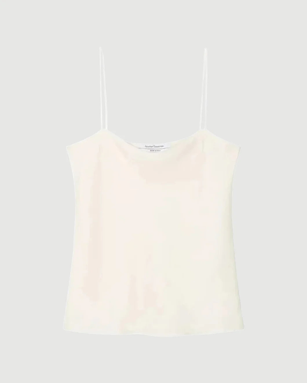 another tomorrow Silk Camisole Off White