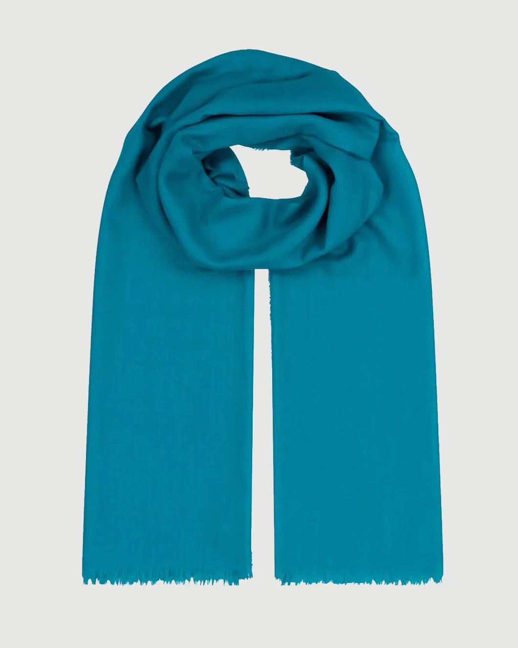 BEGG X CO Wispy Solid Cashmere Scarf Grenadines isolated