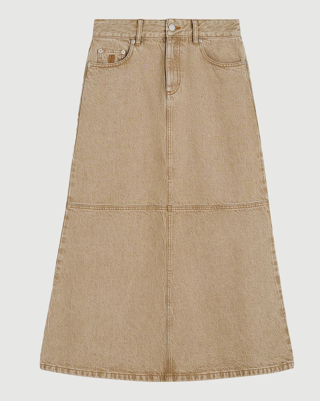 BY MALENE BIRGER Solene Denim Skirt isolated