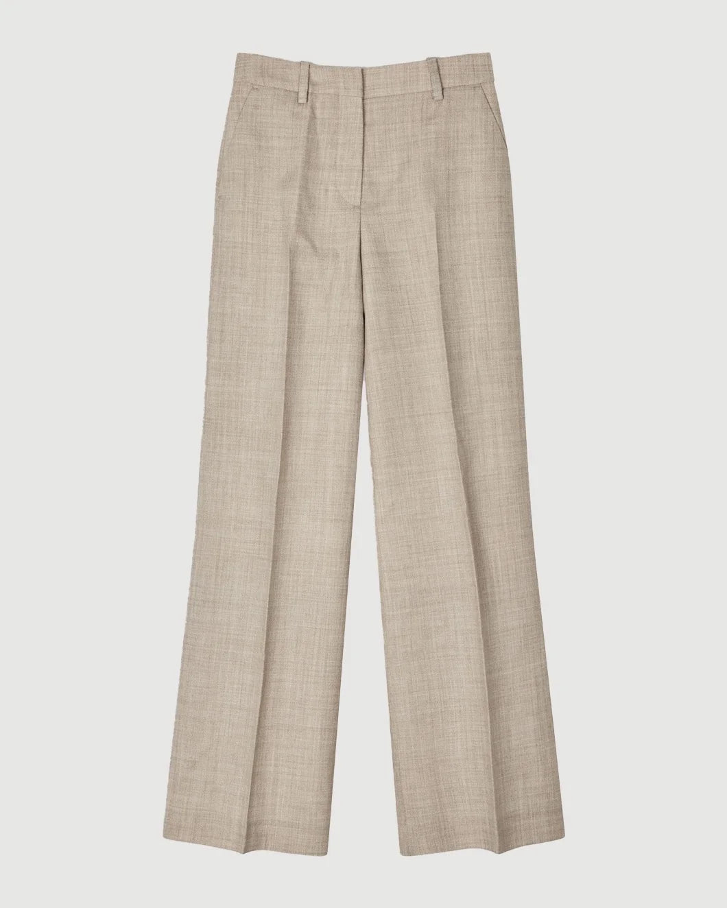 BY MALENE BIRGER rosabella trouser beige front isolated
