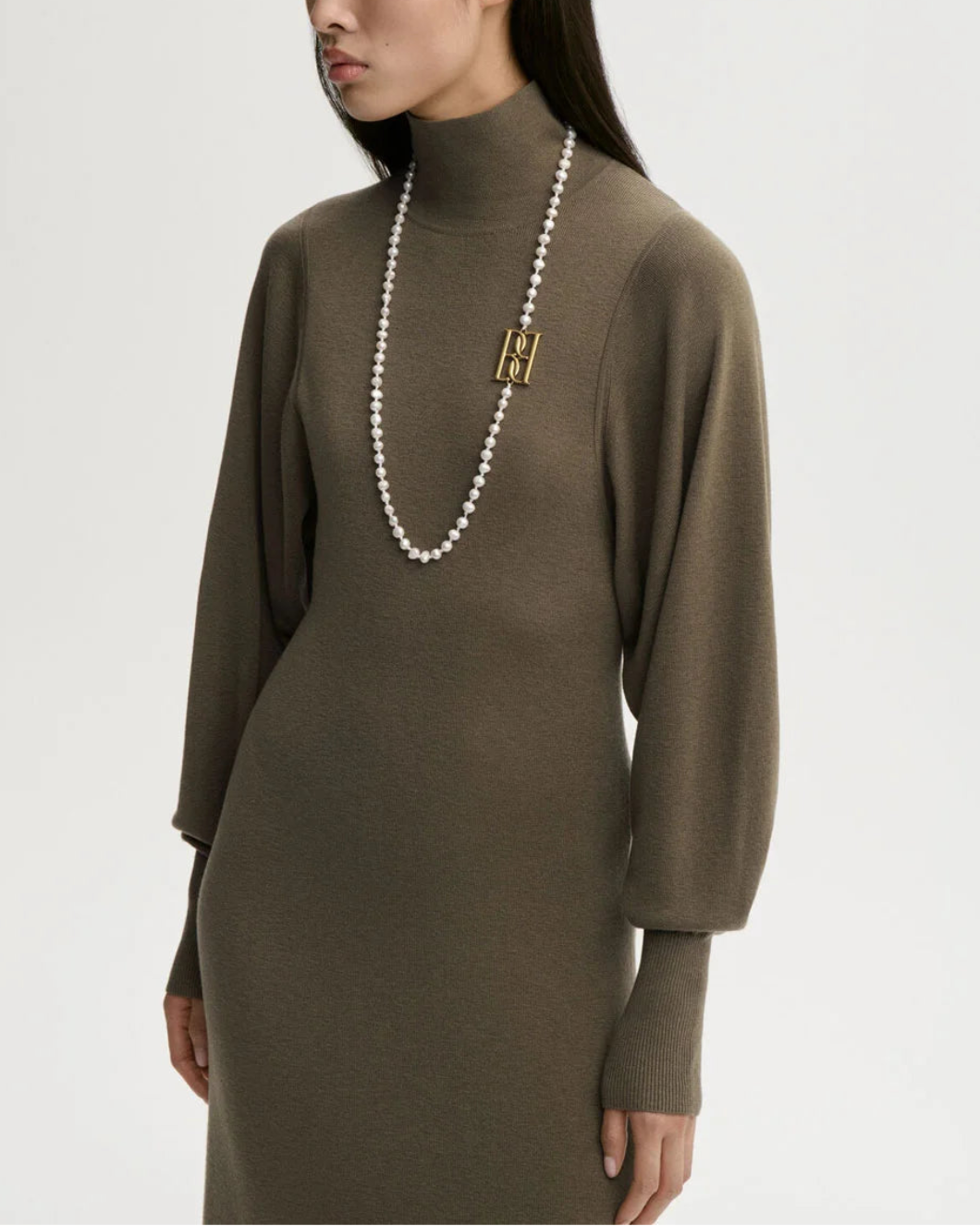 BY MALENE BIRGER Menna Dress on figure front 1