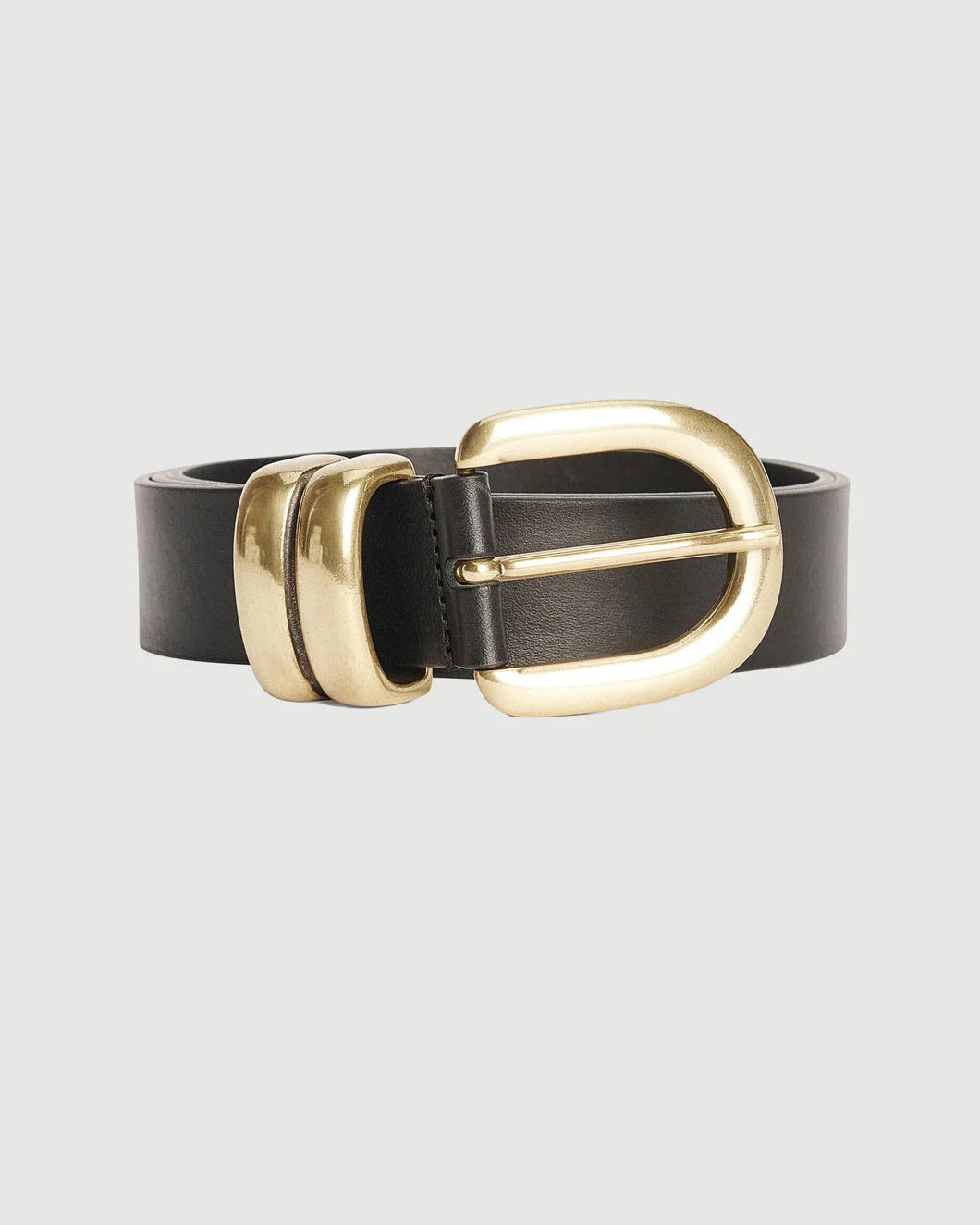 BY MALENE BIRGER Zoira Belt Black isolated