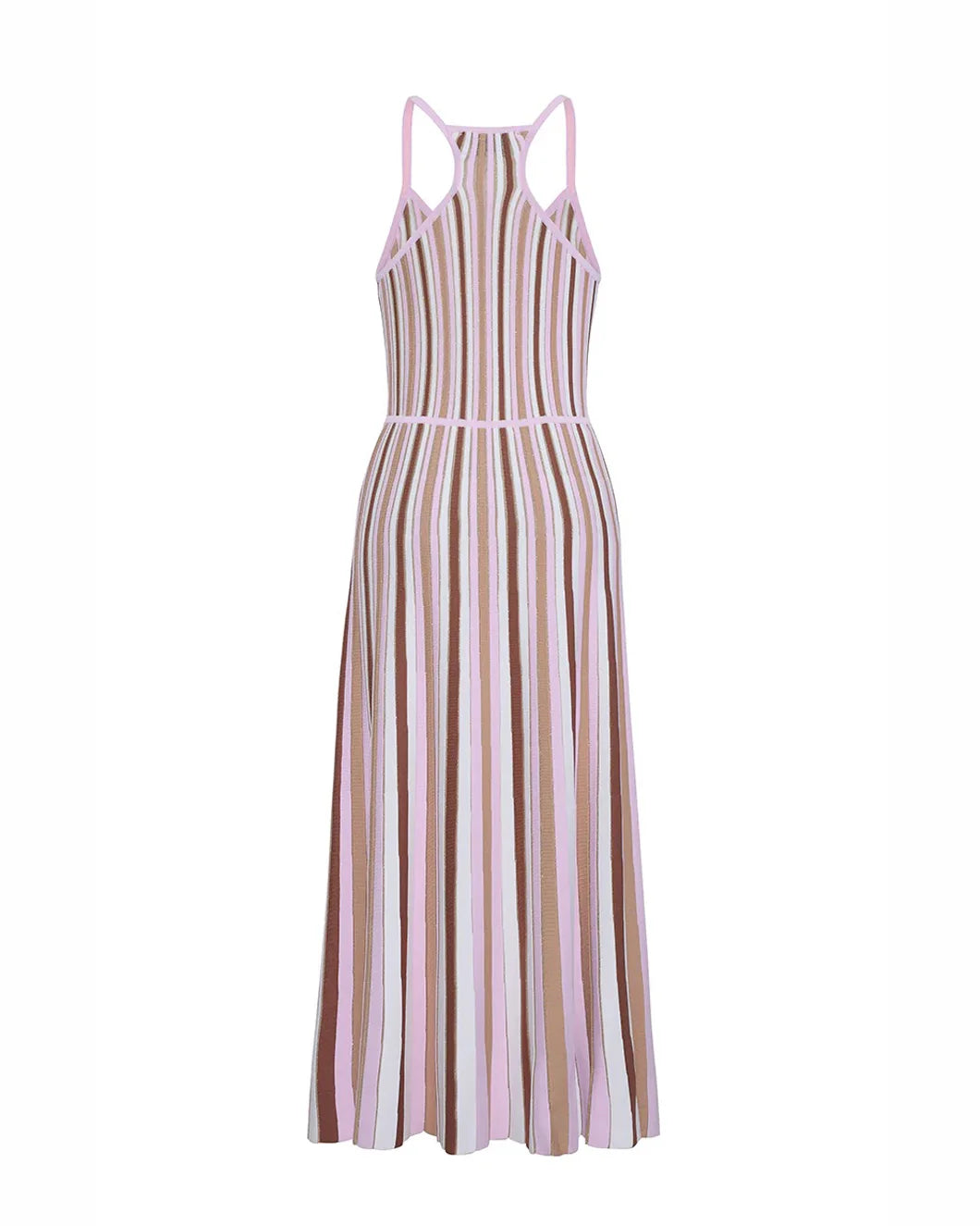 CARA CARA Margie Dress Blush Stripes back