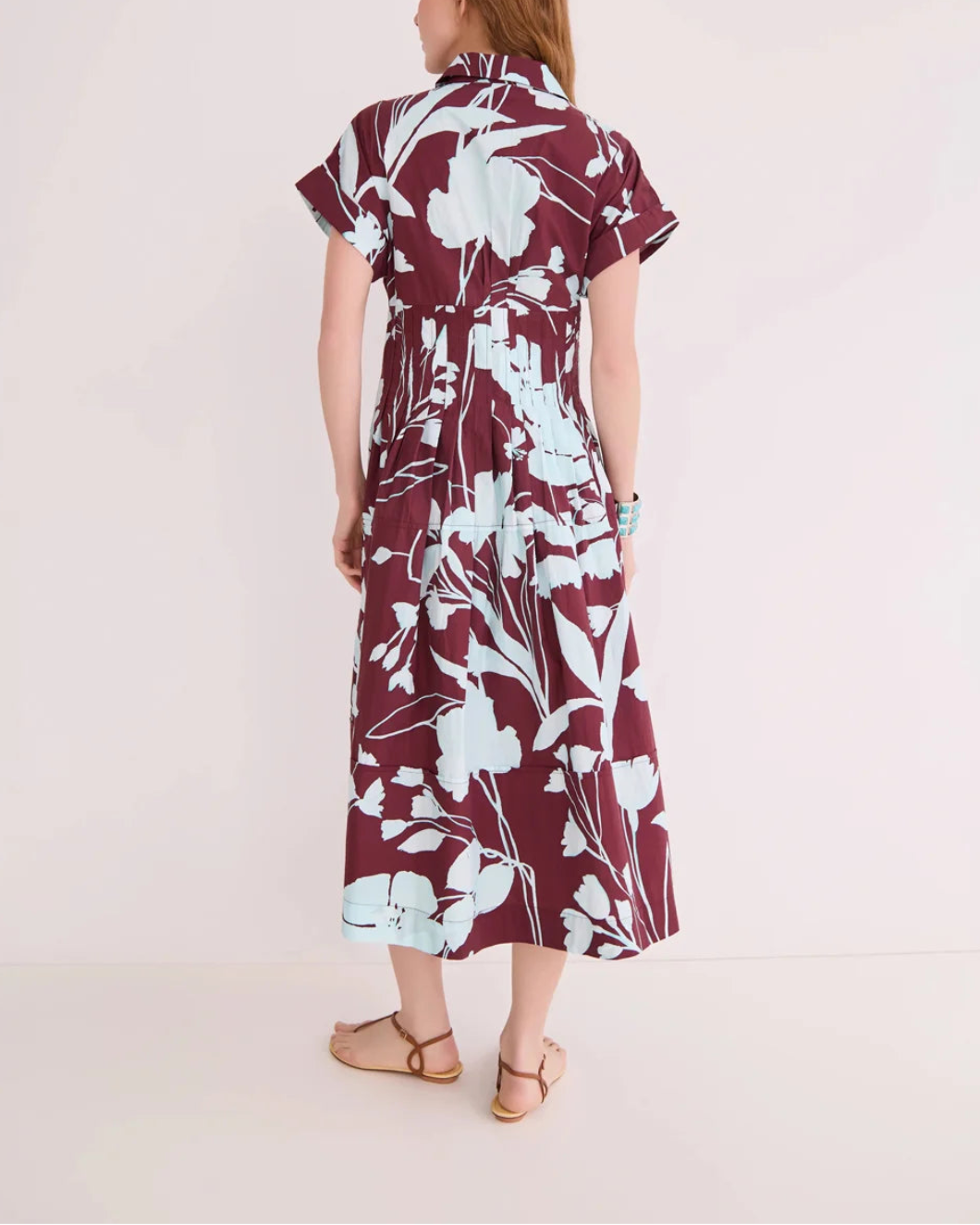 CARA CARA Nash midi dress on figure back