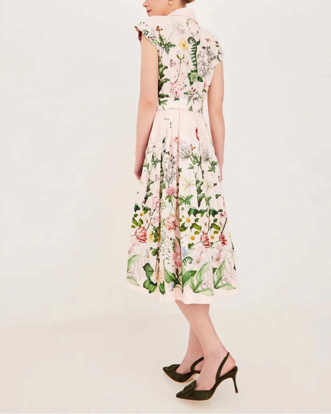 CARA CARA Octavia Dress bloomsfield Pink on figure back