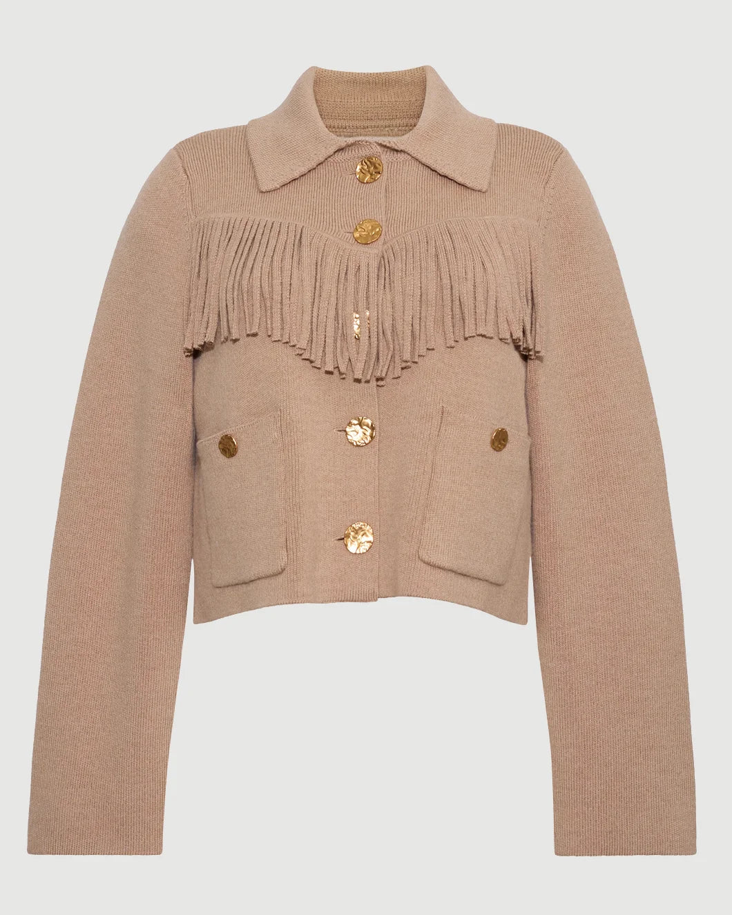 CARA CARA Olymoia jacket carmel isolated