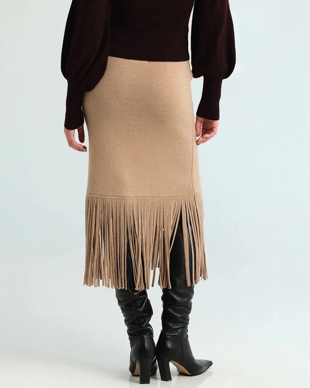 CARA CARA Delphi Skirt camel on figure back