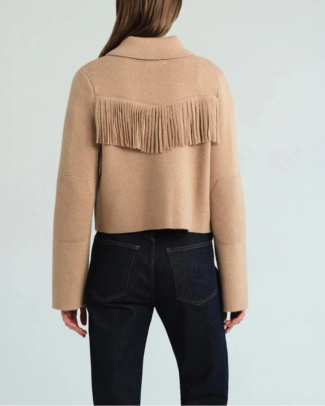CARA CARA Olymoia jacket carmel on figure back