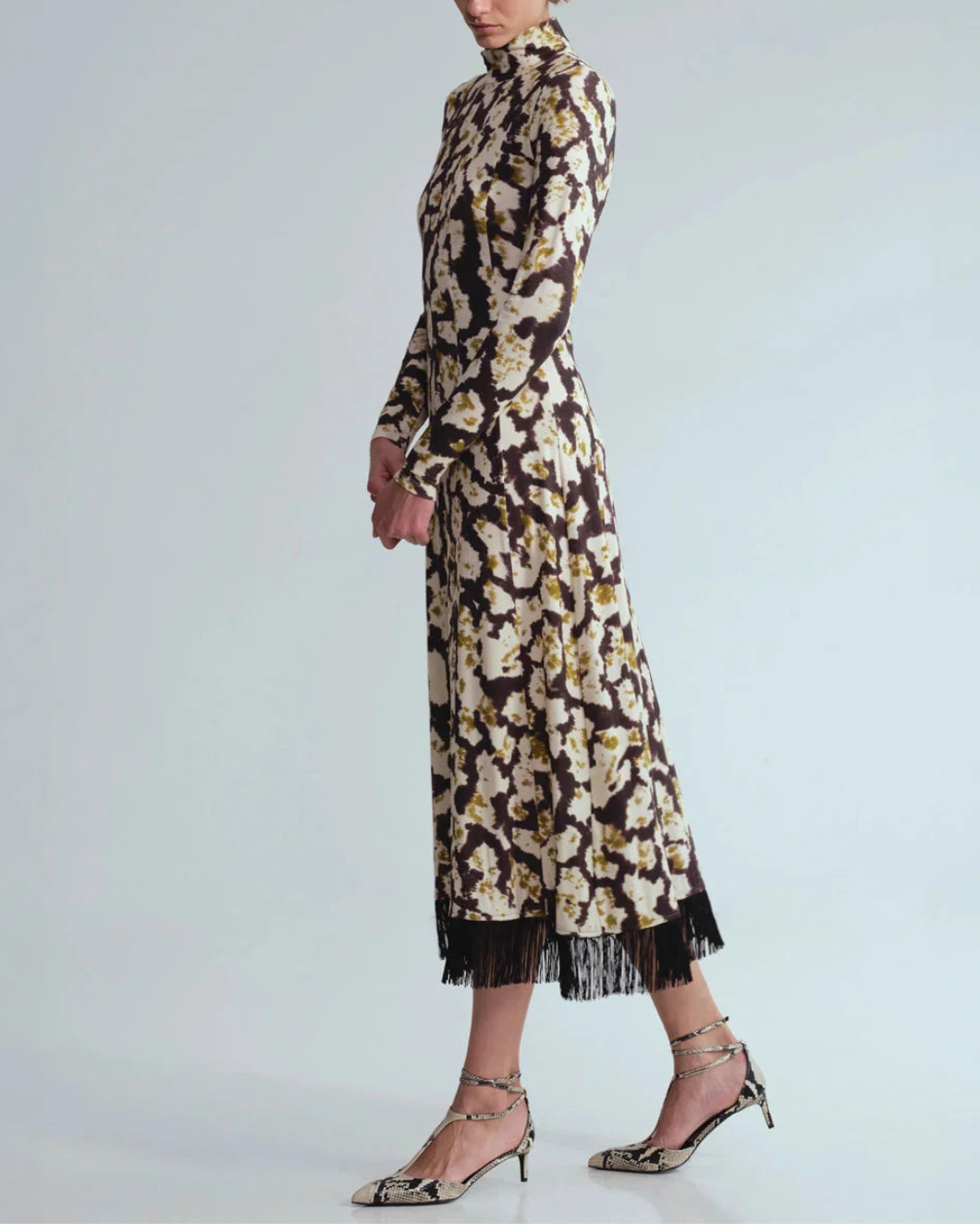 CARA CARA Troy Midi Dress on figure side