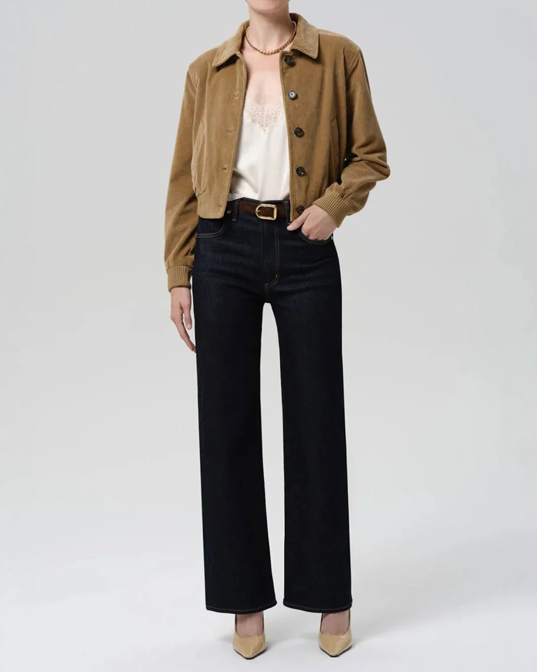 CITIZEN Annina Straight Leg 33in on figure front