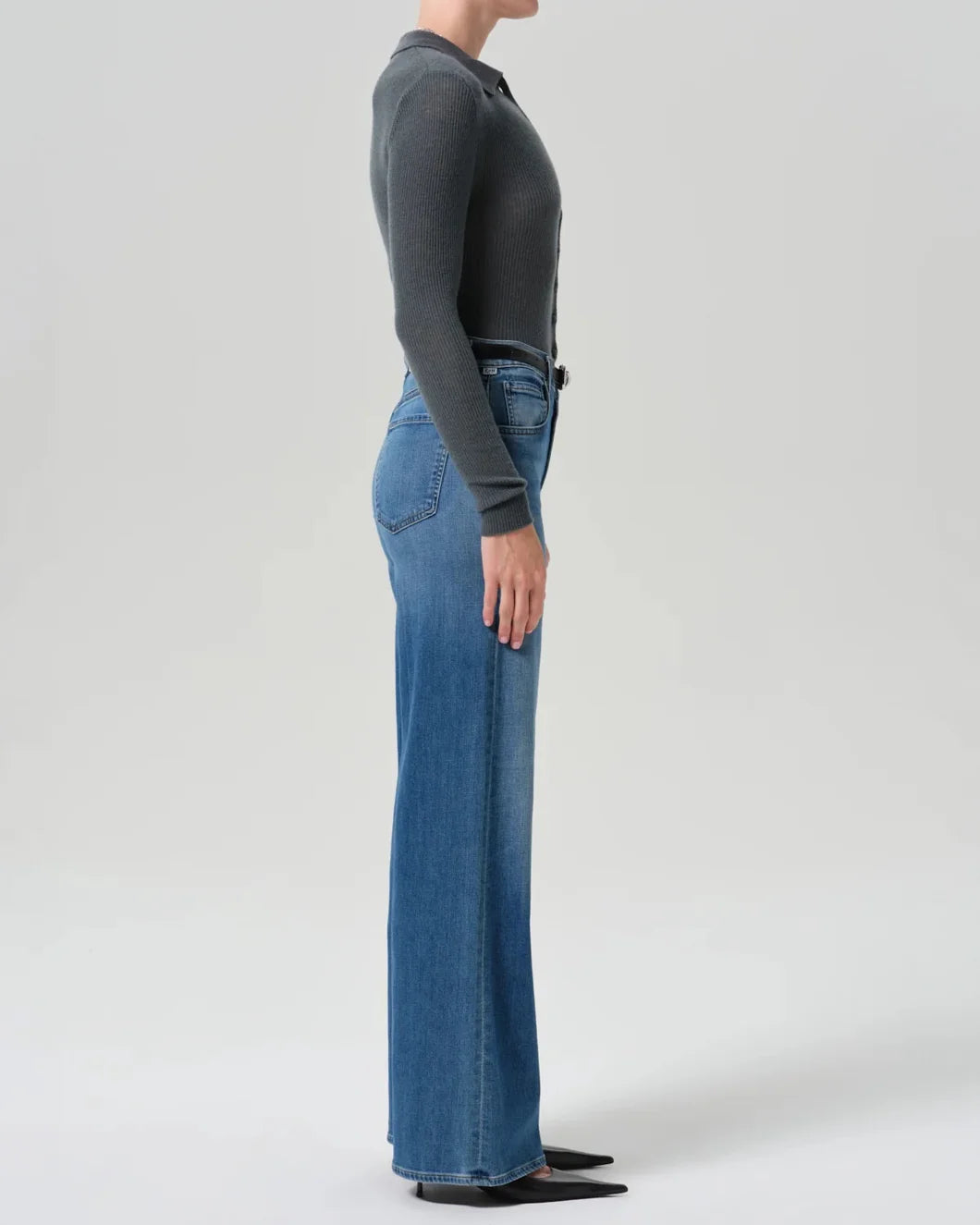 CITIZEN Lyra Long Jean on figure side