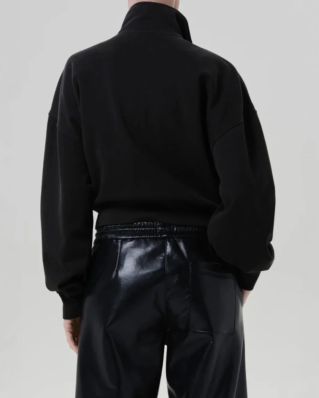 CITIZENS Mirelle Funnel Neck juniper on figure back