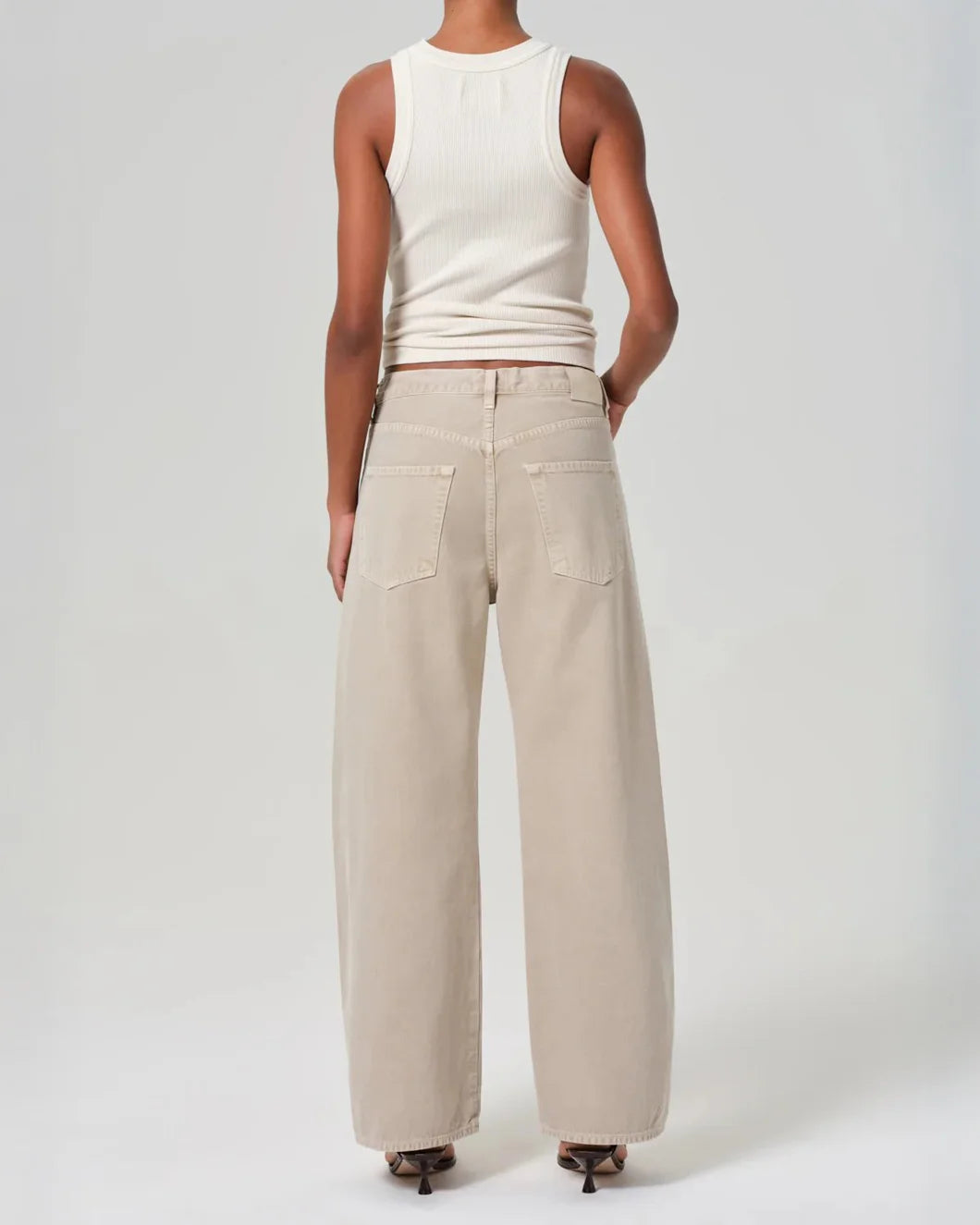 CITIZENS brynn trouser brunished quartz on figure back