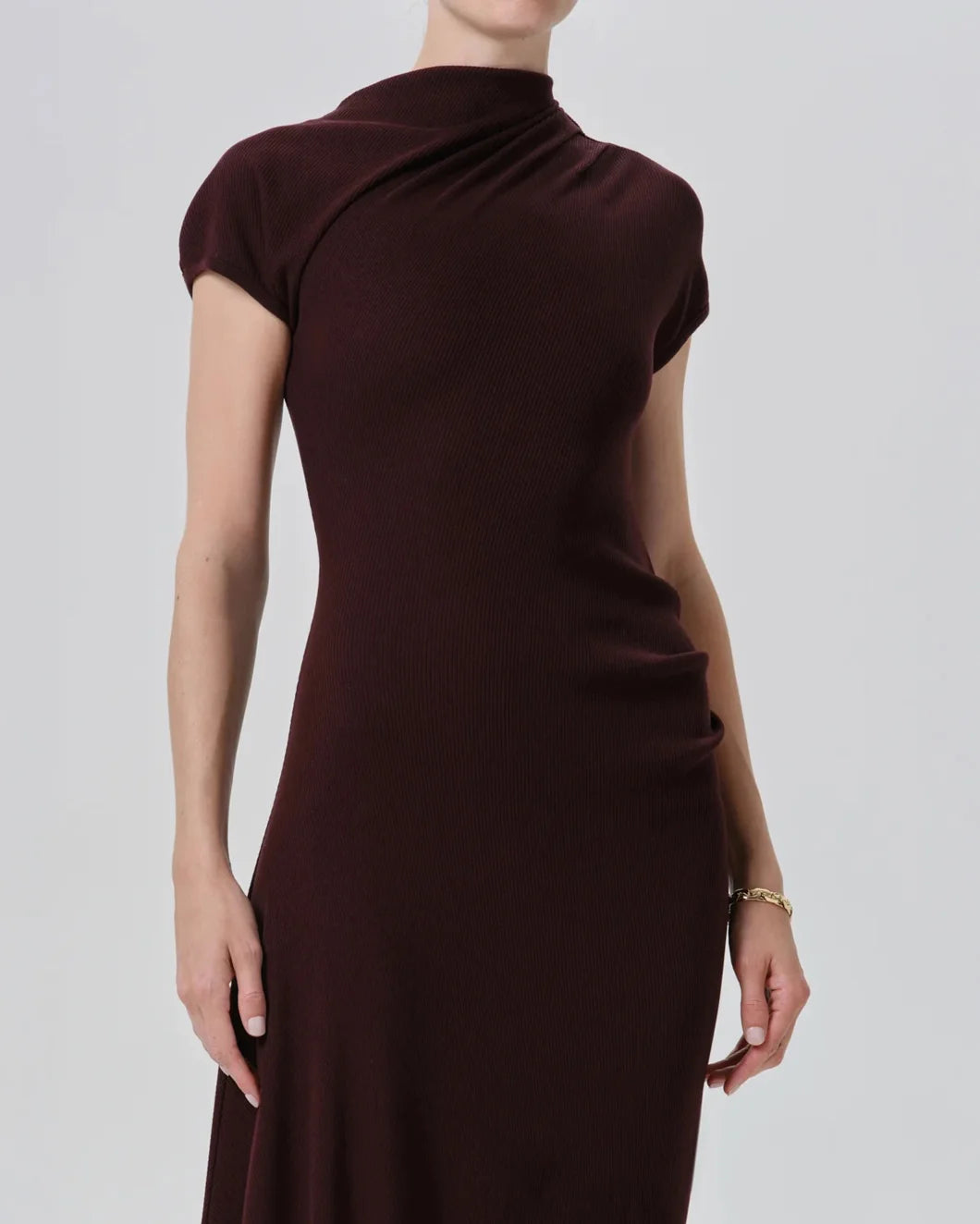 CITIZENS Kira Sculptural Dress on figure front 1