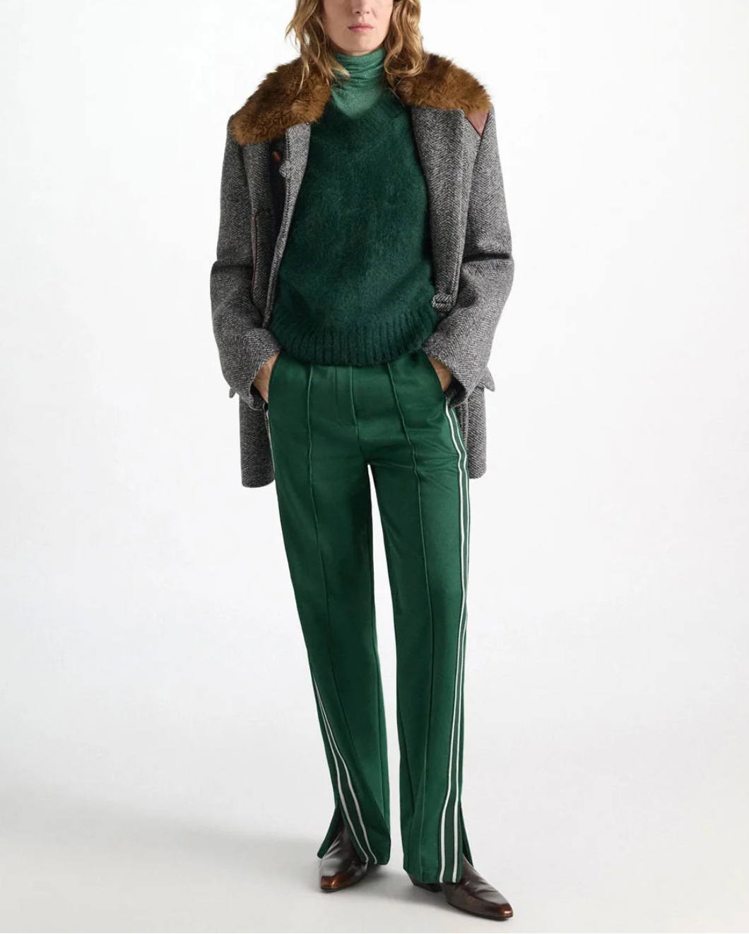 DOROTHEE SCHUMACHER Fluffy Statements Pullover on figure front 