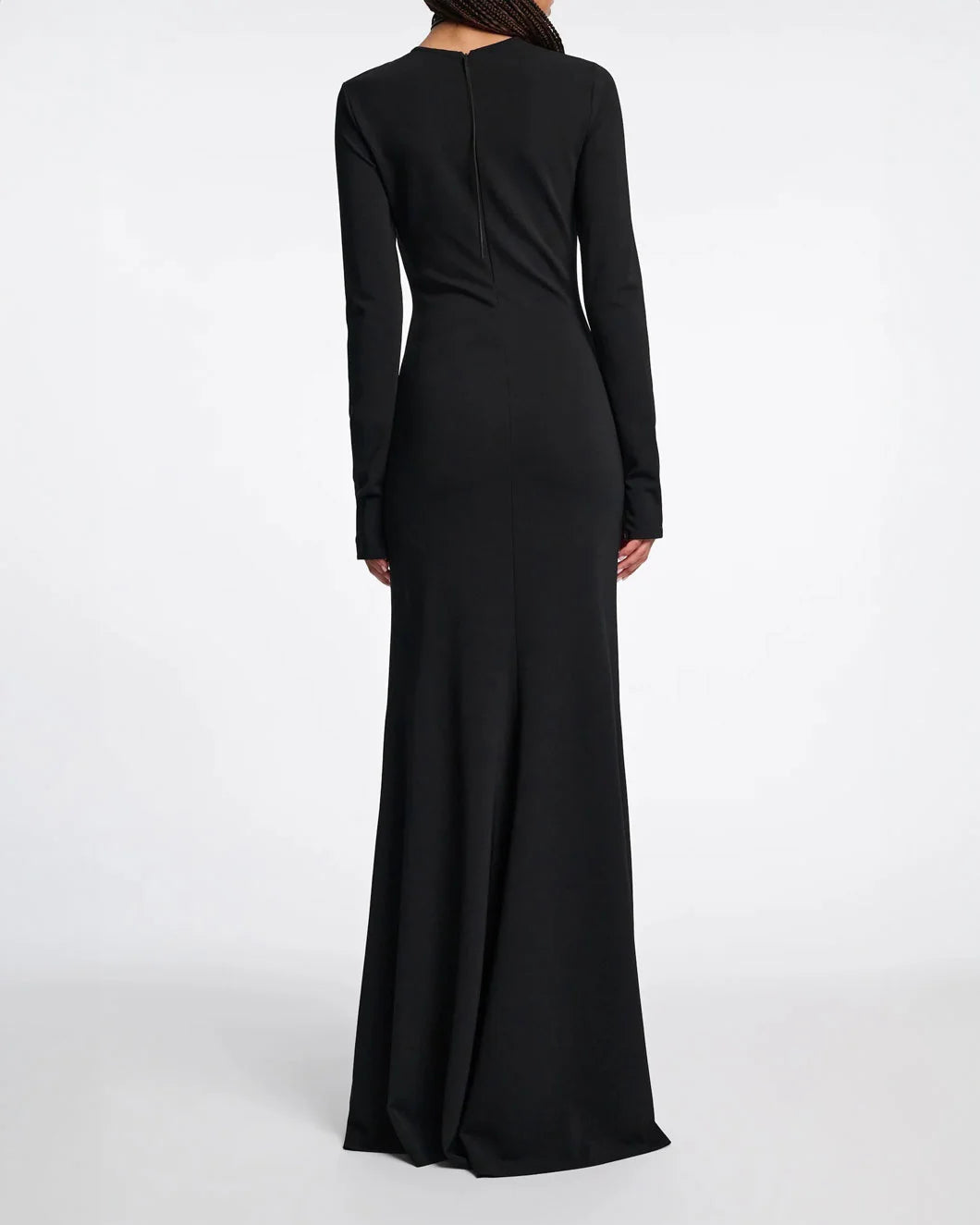 Dorothee Schumacher soft shape dress black on figure back