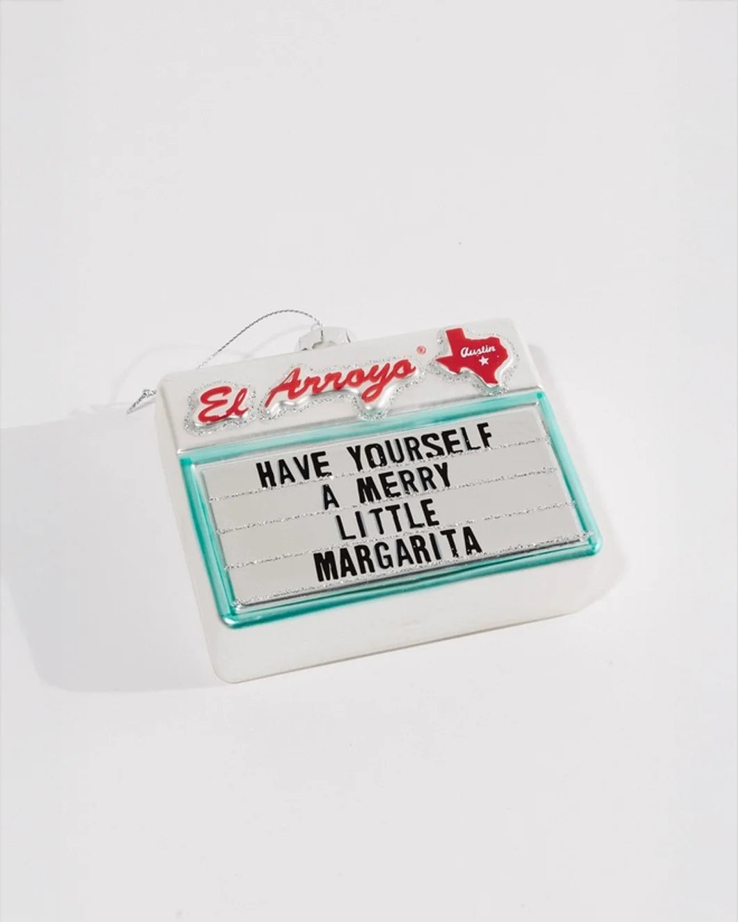 EL ARROYO Merry Margarita ornament side