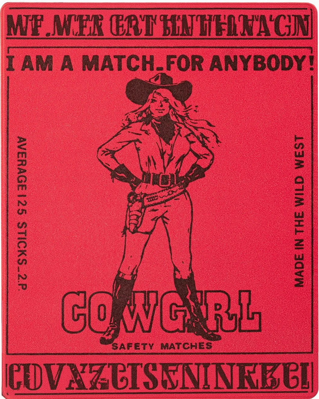 FAIRE cowgirl matches front 1