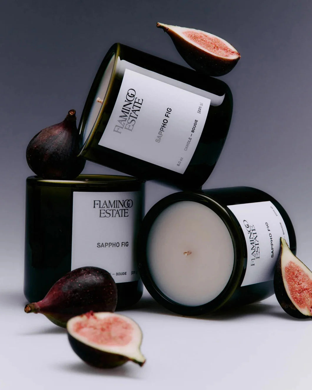 FLAMINGO ESTATE Sappho Fig Candle front 1