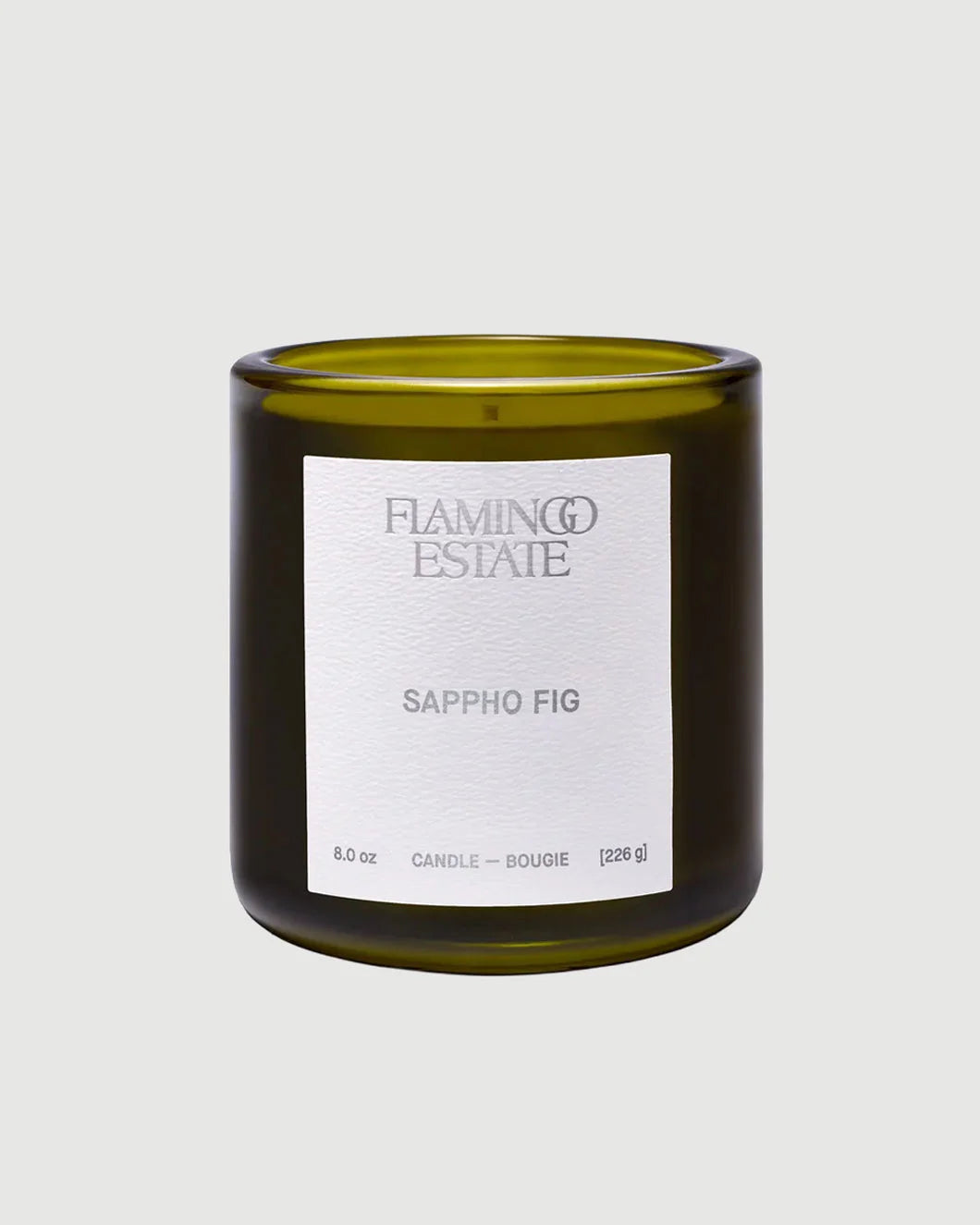 FLAMINGO ESTATE Sappho Fig Candle isolated