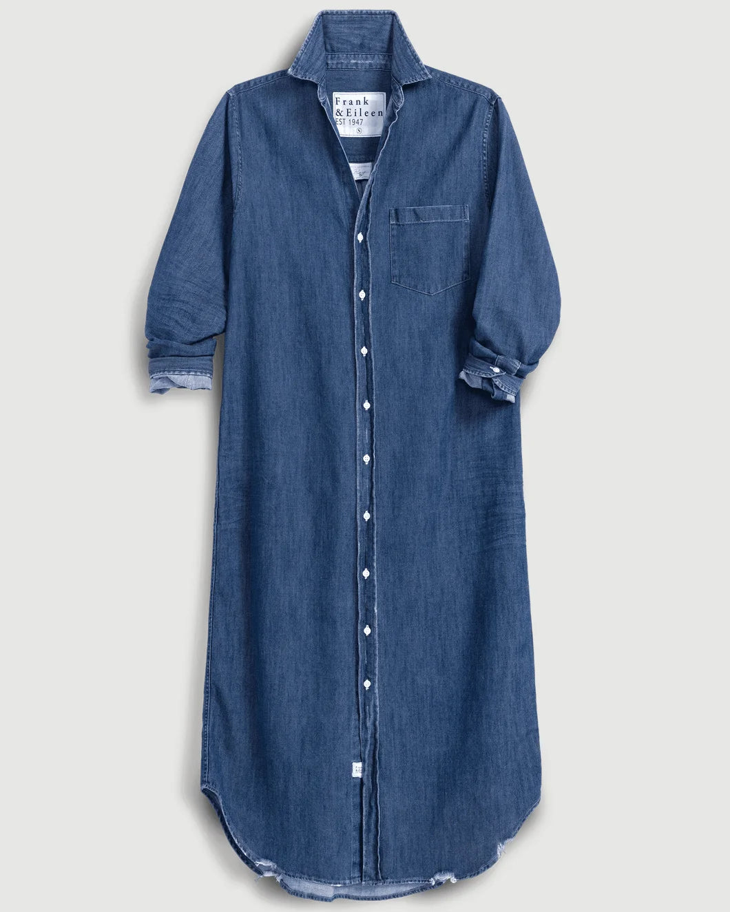 FRANK AND EILEEN Rory Shirtdress DIWD isolated