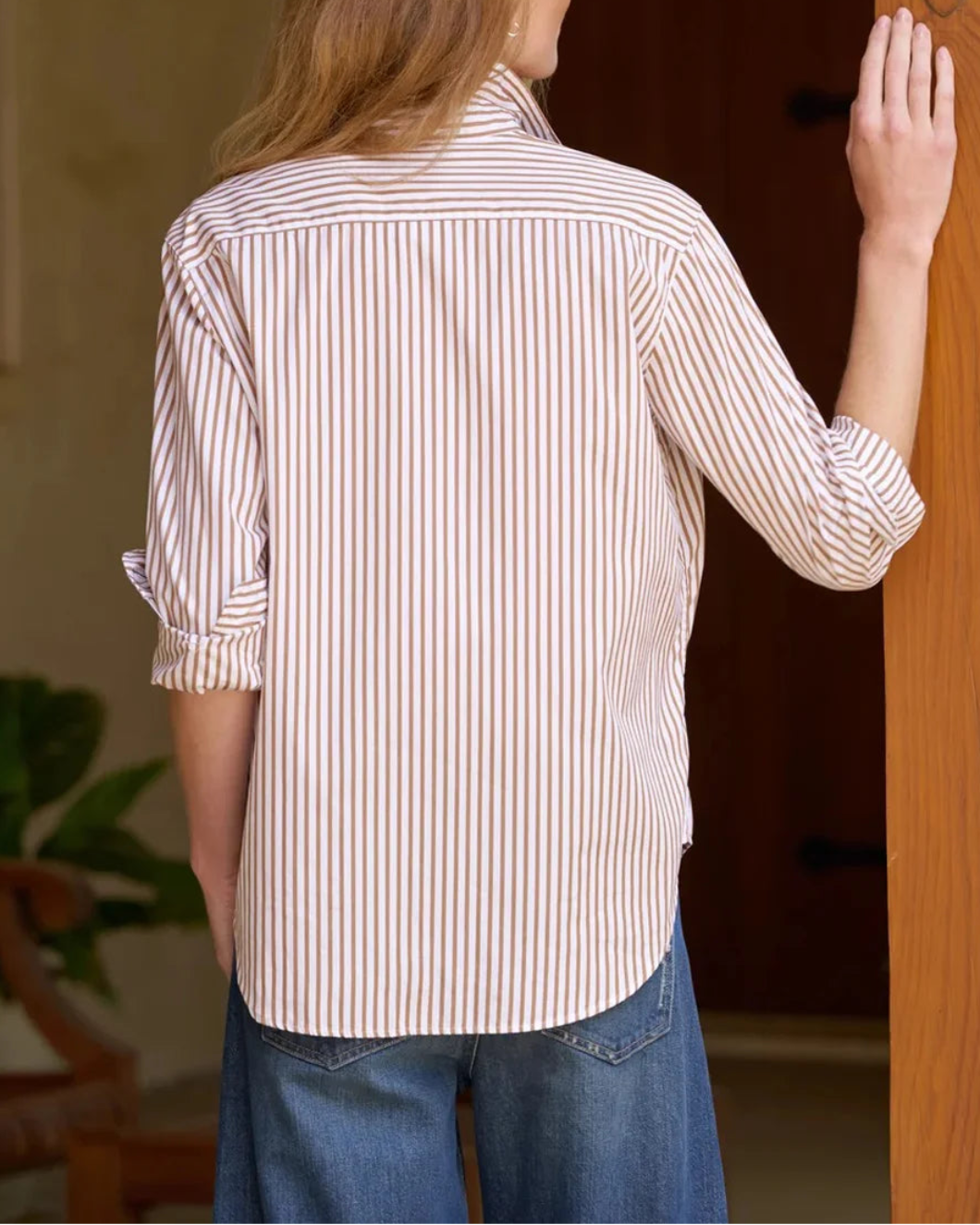 FRANK AND EILEEN Barry tailered button up shirt tnsw on figure back