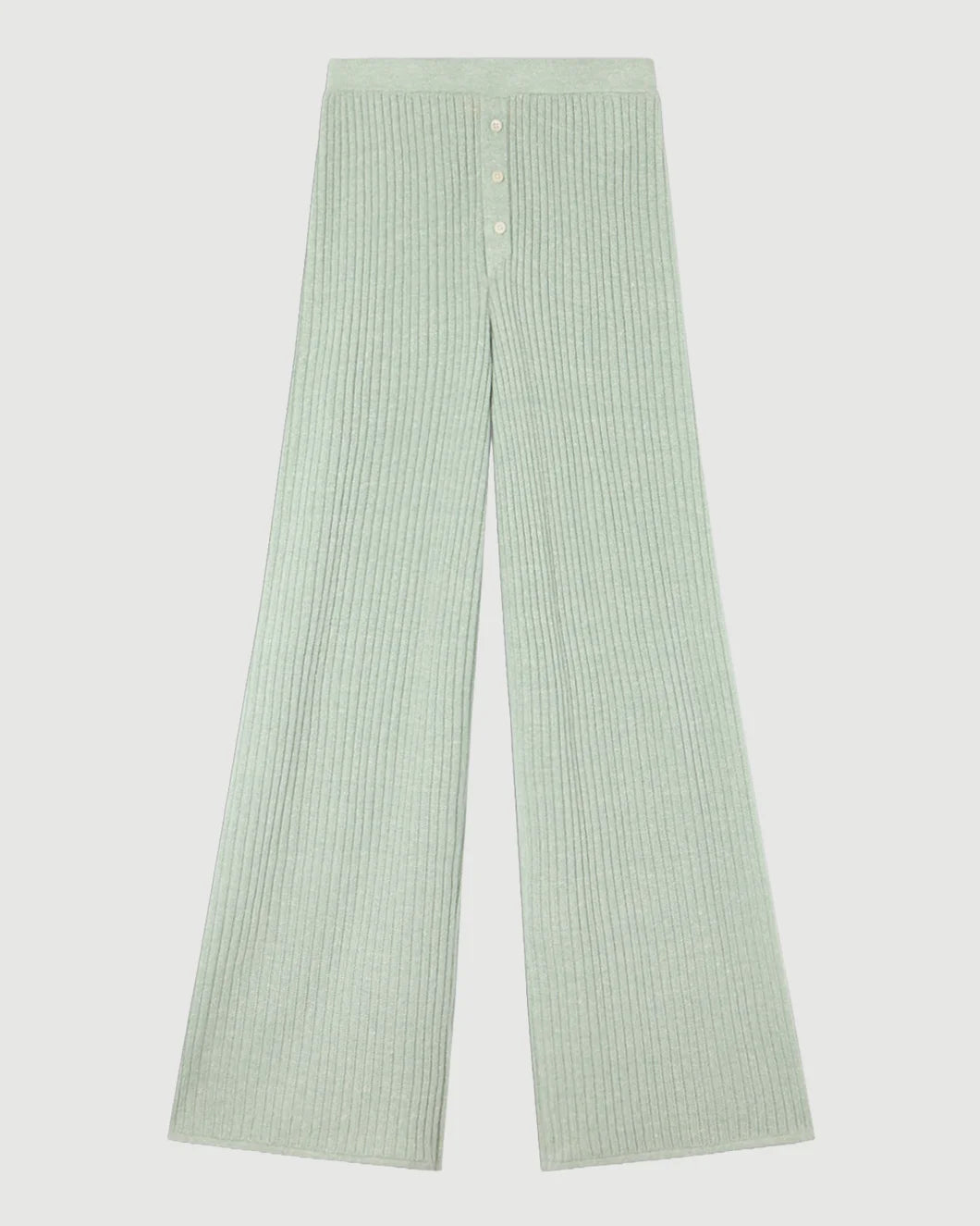GUEST IN RESIDENCE Rib Everywear Pant Sage Brush isolated