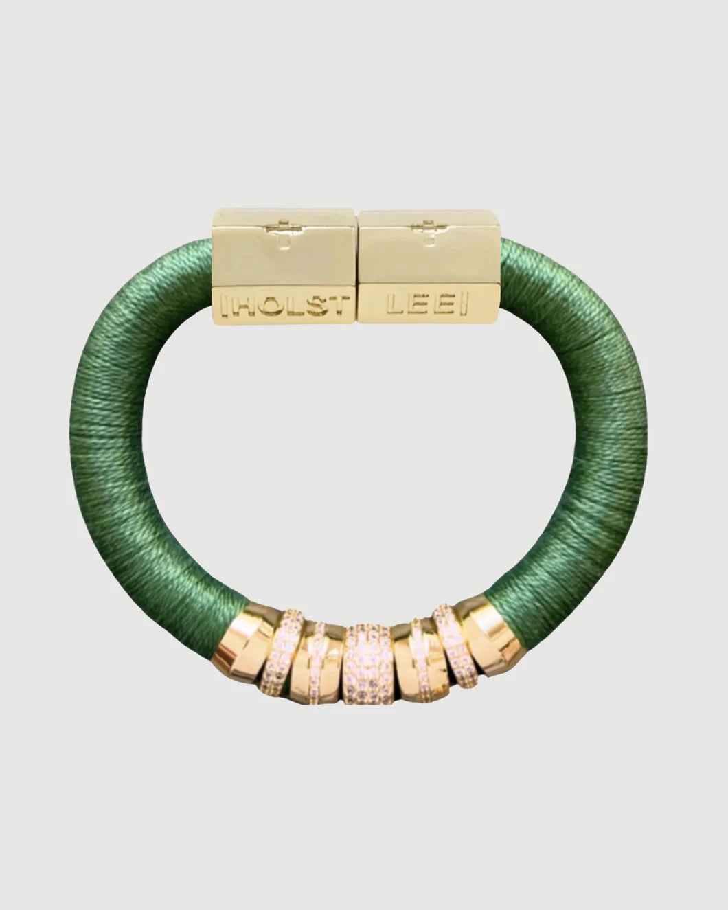 HOLST + LEE Luxe Classic Bracelet Forest isolated