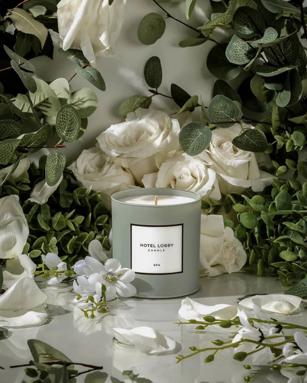 HOTEL LOBBY CANDLE Spa front 2