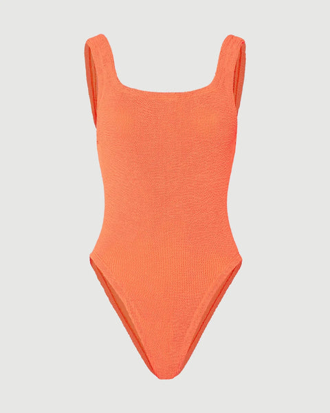 Hunza G Square Neck Swimsuit | SHOWROOM