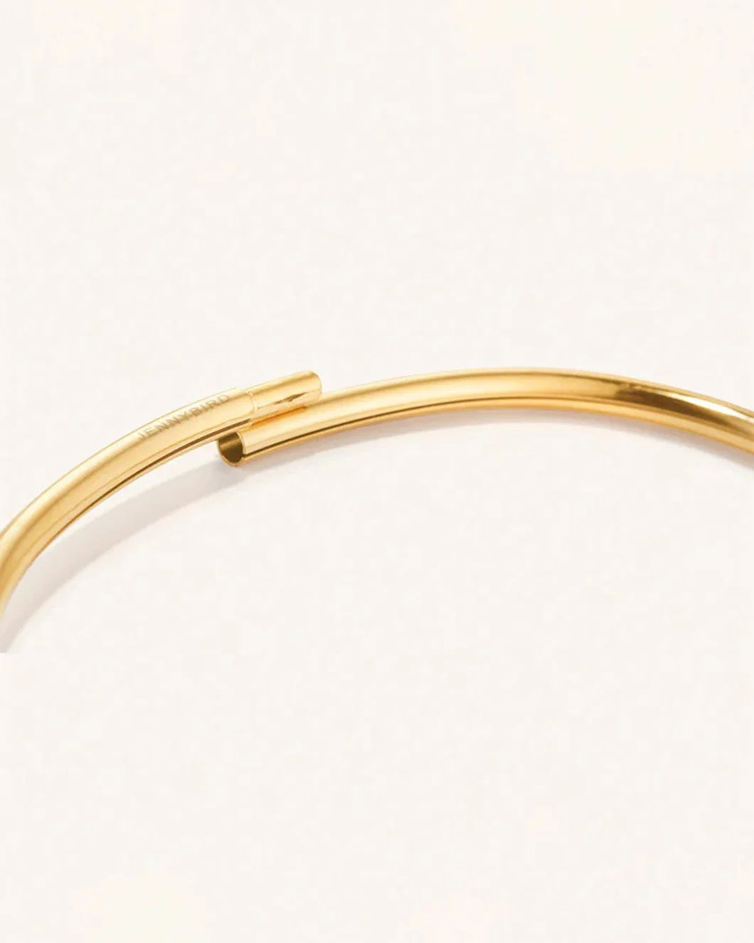 JENNY BIRD dane anklet gold front detail