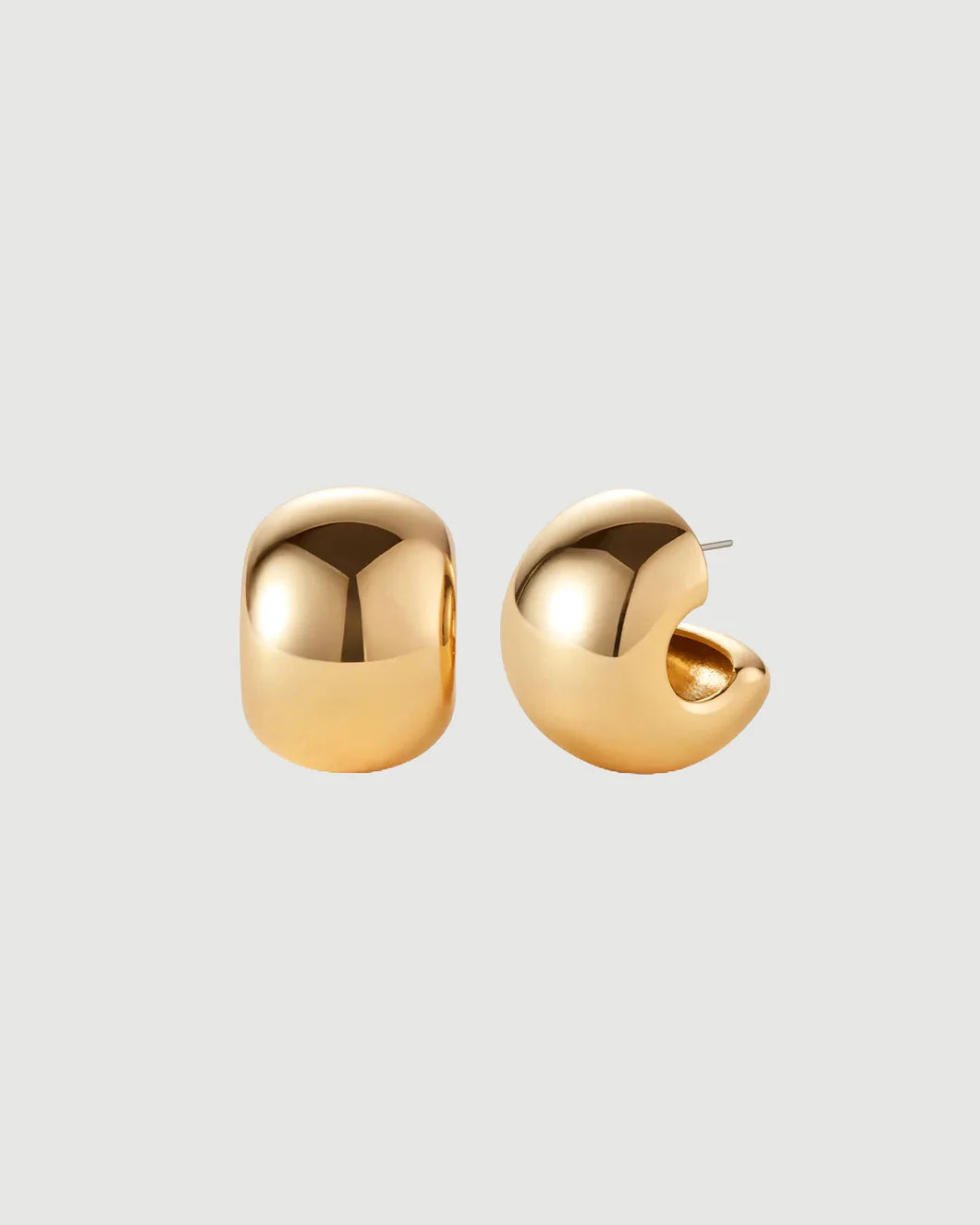 JENNY BIRD gemma hoops gold isolated