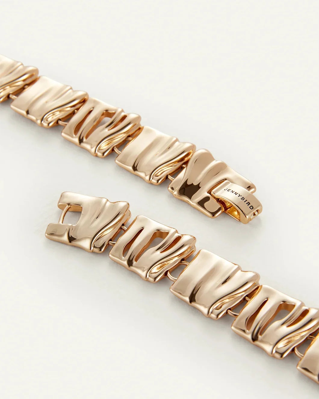 JENNY BIRD sundra collar gold front detail