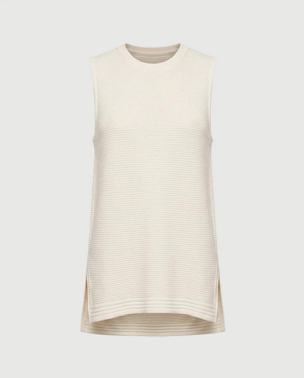 LA LIGNE Babs top in ivory isolated