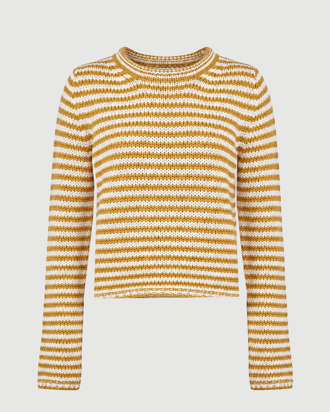 LA LIGNE Fine Stripe mini marina sweater isolated
