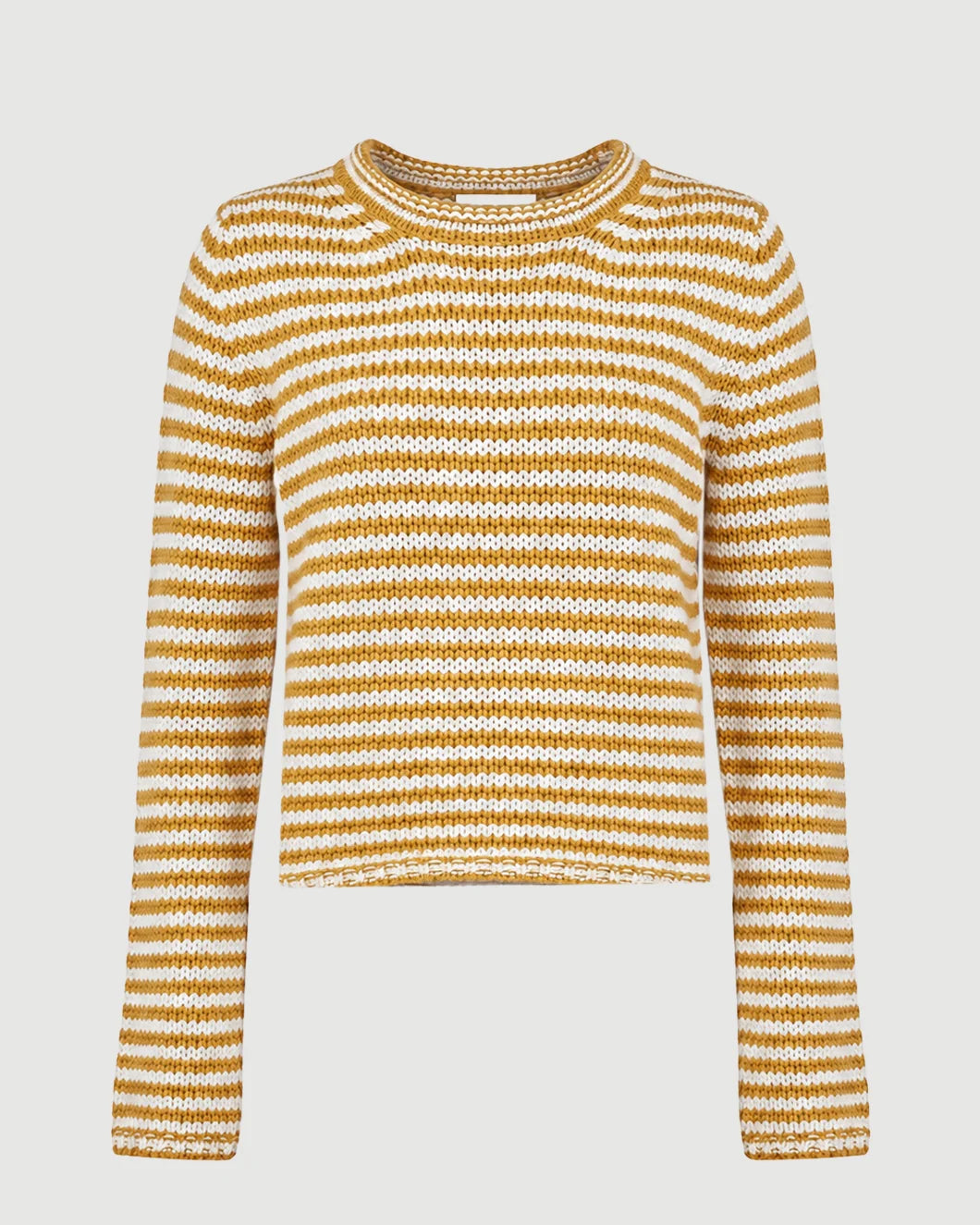 LA LIGNE Fine Stripe mini marina sweater isolated