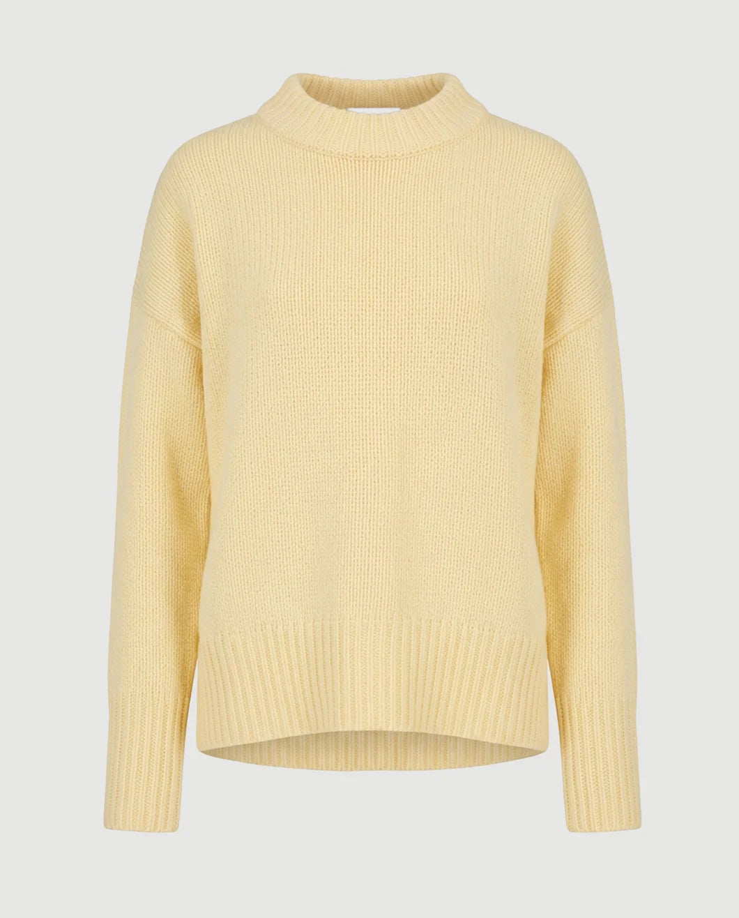 LA LIGNE Solid Marin Sweater in Butter isolated
