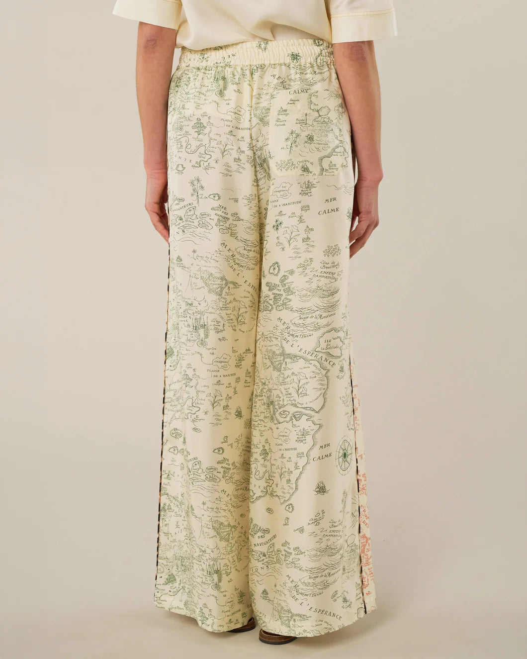 LA PRESTIC Ring pant mix carte prasin on figure back