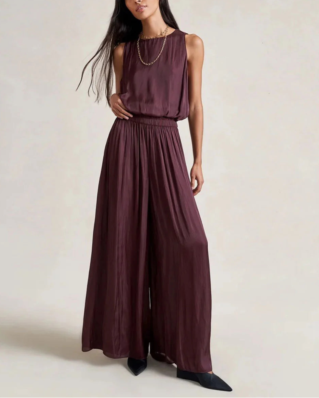LA LIGNE Fleur Pant Port on figure front 1