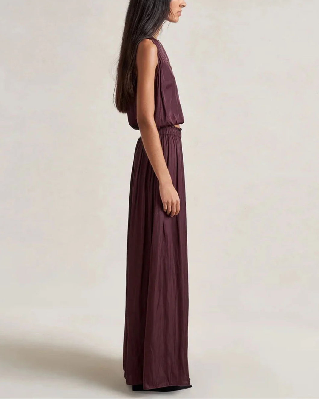 LA LIGNE Fleur Pant Port on figure side