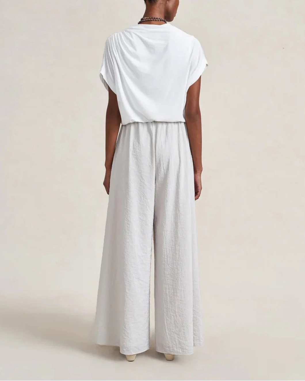 LA LIGNE Milla Top white on figure back