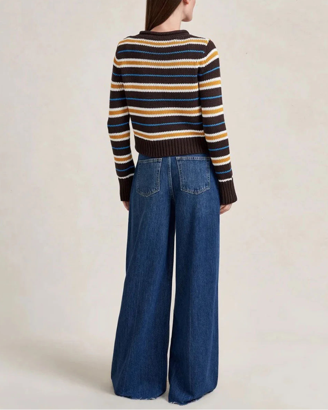 LA LIGNE Mini Marina Sweater CCBS on figure back