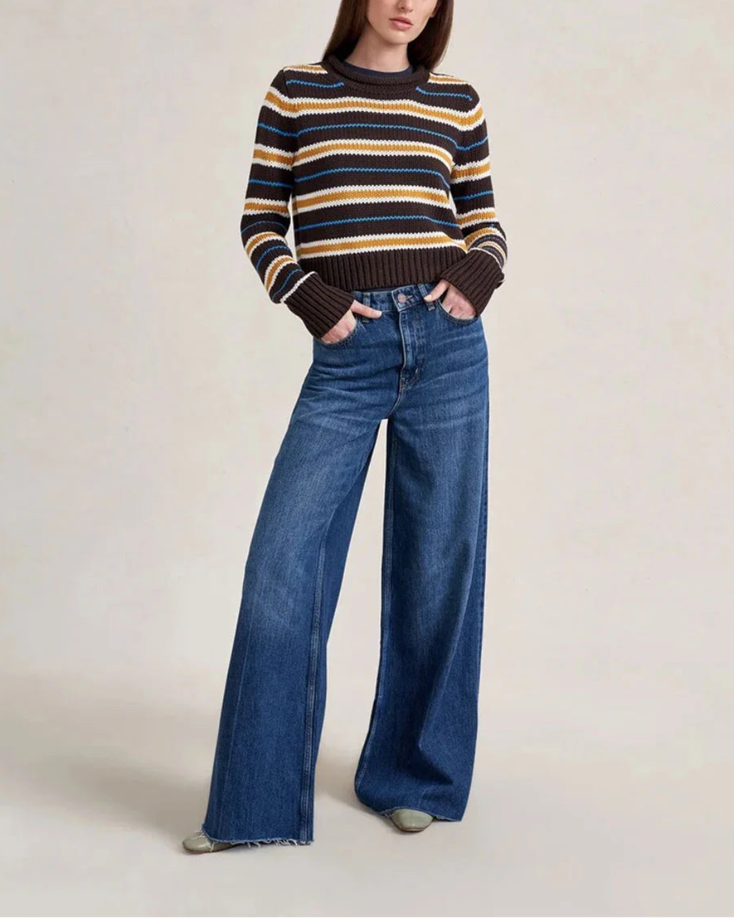 LA LIGNE Mini Marina Sweater CCBS on figure front